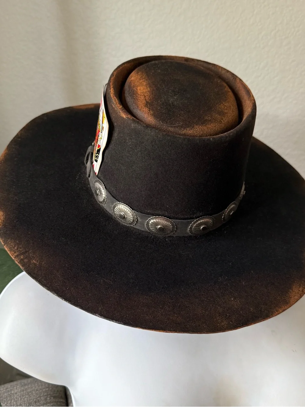 Charlie 1 Horse High Desert Distressed Black Western Cowboy Hat Small